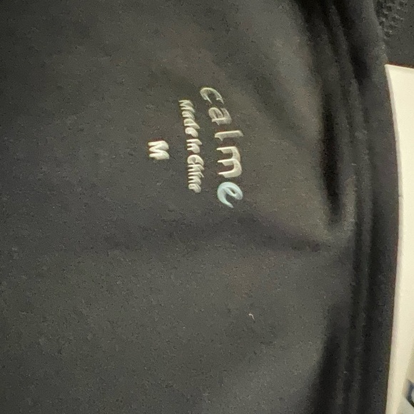 NWT Johnny Was Calme set. Black shorts & white t - Picture 9 of 9